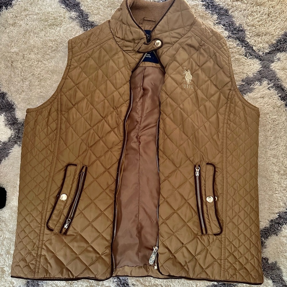 Women’s U.S. Polo Assn Vest 100% Polyester, L